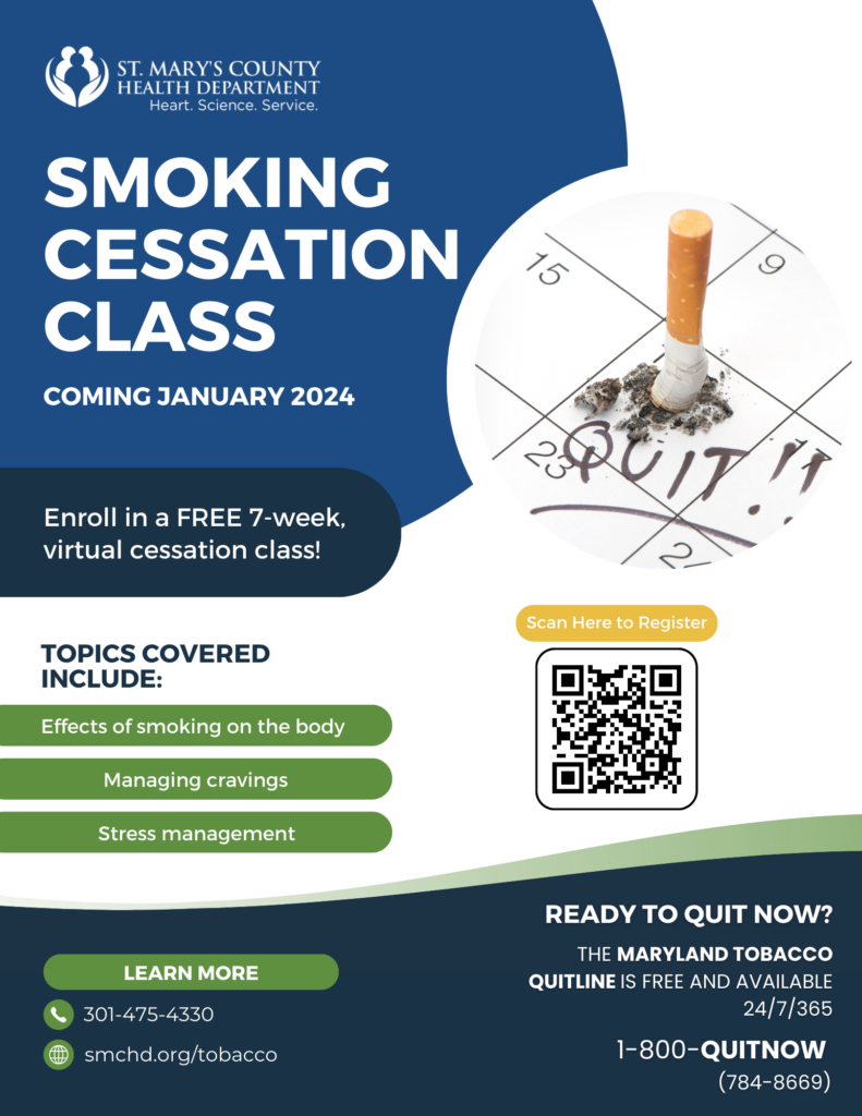 New Tobacco Cessation Classes