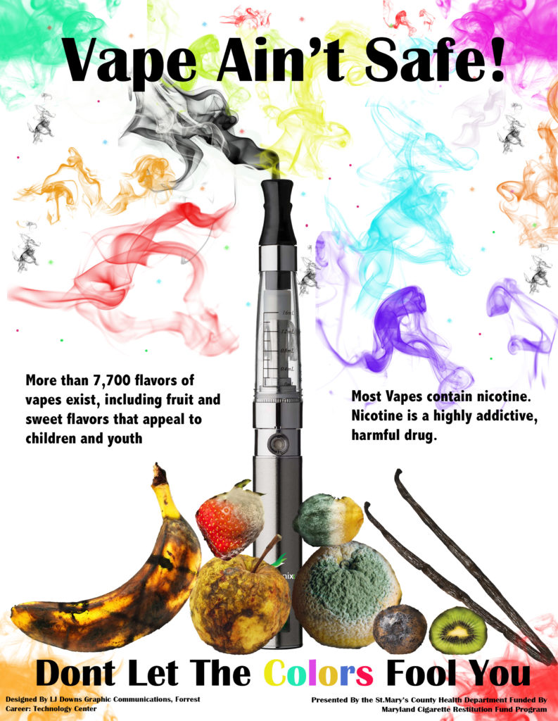 Vape Poster 2 St Mary s County Health Department